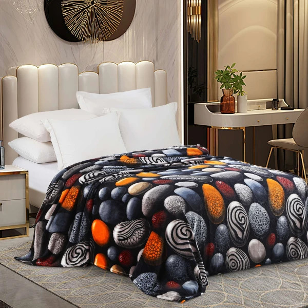 Плед флісовий Love You Магічні каміння 8187 150х200 см