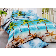 Комплект постільної білизни від українського виробника Polycotton 90905