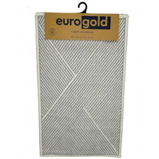 Набір килимків для ванної Eurogold Moana BRT0203 2 предмети сірий