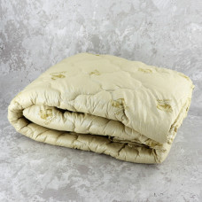 Ковдра закрита овеча вовна (Мікрофібра) PURE WOOL Двоспальна Євро 200х220 55090