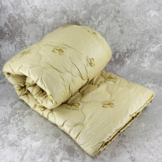Ковдра закрита овеча вовна (Мікрофібра) PURE WOOL Двоспальна Євро 200х220 55092