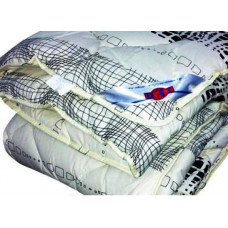 Ковдра закрита овеча вовна (Полікоттон) Двоспальна 180х210 51024