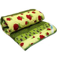 Ковдра літня холлофайбер одинарна (Полікоттон) Двоспальна Євро 200х220 54502
