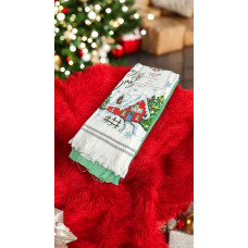 Набір кухонних рушників Туреччина Cestepe 14647 40х60 шт 2 шт зелений