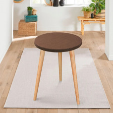 Набір чохлів на табурет круглий Love You Corn Fleece 86182 2 шт коричневий