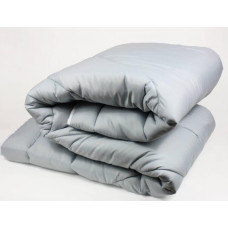 Ковдра дитяча вовняна стьобана Viluta Premium 21619 100х140 см сіра