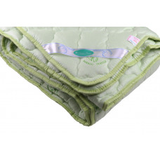 Ковдра закрита однотонна бамбукове волокно (Мікрофібра) Двоспальна Євро 200х220 55041