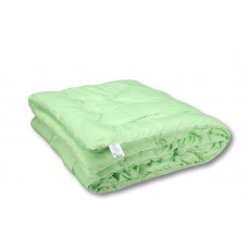 Ковдра літня холлофайбер одинарна однотонна з візерунком (Мікрофібра) Двоспальна Євро 200х220 54839