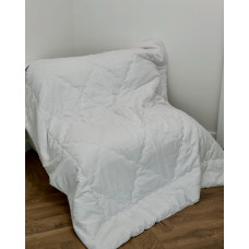 Ковдра полуторна Dushka Home 21336 155х215 см біла