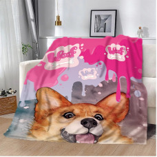 Плед 3D Коргі 10614 160х200 см