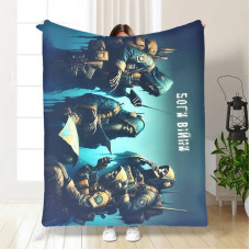 Плед 3D "Боги війни" 16157 160х200 см