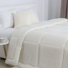 Ковдра полуторна ТЕП TEDDY 1-05207_35046 150х210 см молочна