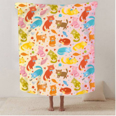 Плед 3D Пухнаста компанія 13495 135х160 см