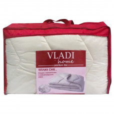 Ковдра полуторна вовняна Vladi Premium Line 21396 140x205 см бежева