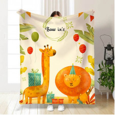 Плед 3D іменний Дитячий іменний 15658 160х200 см