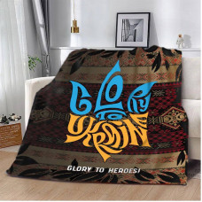 Плед 3D патріотичний Дух української землі 12535 160х200 см