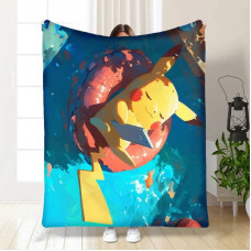 Плед 3D Пікачу Summer 16845 135х160 см