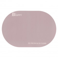 Килимок придверний овальний Ardesto Vigor ARHB3301RB 40х60 см бежевий