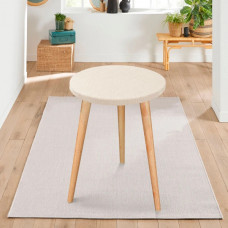 Набір чохлів на табурет круглий Love You Corn Fleece 86183 2 шт айворі