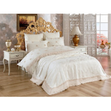 Комплект постільної білизни з покривалом Larissa Evelina Arya AR-TR1006887
