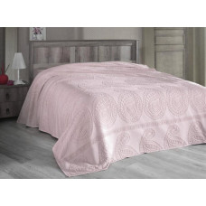 Махрова простирадло Arya Misley AR-TR1001606-pink 200x220 см рожева