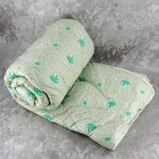 Ковдра закрита холлофайбер ALOE VERA (Мікрофібра) Двоспальна 175х210 55069