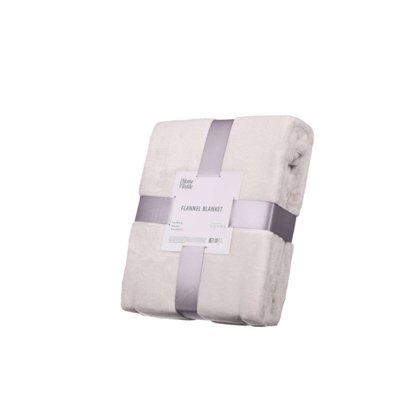 Плед Ardesto Flannel ART-0202-SB 200х220 см айворі