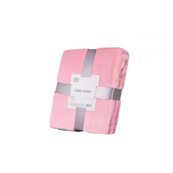 Плед Ardesto Flannel ART-0207-SB 160х200 см рожевий