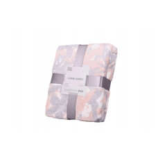 Плед Ardesto Flannel Флора ART-0106-PB 160х200 см фіолетовий