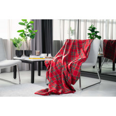 Ковдра Ardesto Fleece ART-0701-PB 160x200 см червона