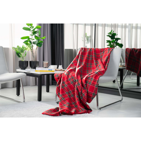 Ковдра Ardesto Fleece ART-0701-PB 160x200 см червона