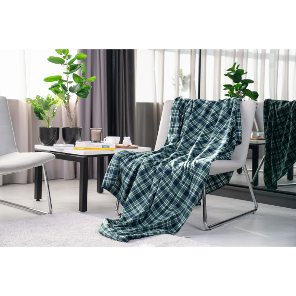 Ковдра Ardesto FleeСe ART-0702-PB 160x200 см зелена