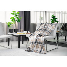 Плед Ardesto Fleece ART-0703-PB 130х160 см коричневий