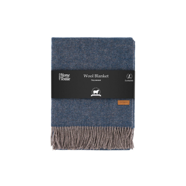 Плед Ardesto Leonardo Doubleface ART-0405-LD 140х200 см синій