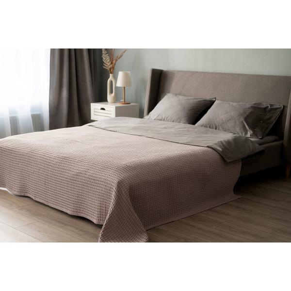 Плед Ardesto Pique ART0816PE 160х230 см бежевий
