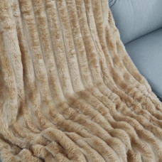 Плед Dushka Home Шарпей 20856 200х230 см бежевий
