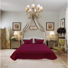 Покривало Arya AR-A107096-Burgundy 250х260 см бордове