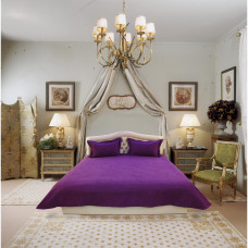 Покривало Arya Diamond AR-A107070-Violet 250х260 см фіолетове