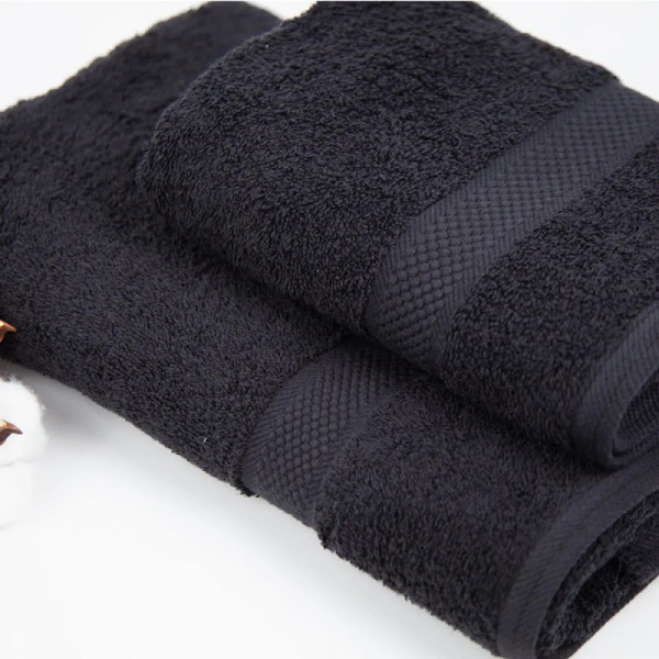 Рушник банний ТЕП Honey Black Р-04138-27864 70х140 см чорний