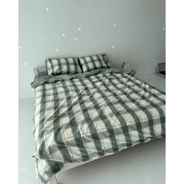 Постільна білизна двоспальна Dushka Home Сатин 20793 180х215 см