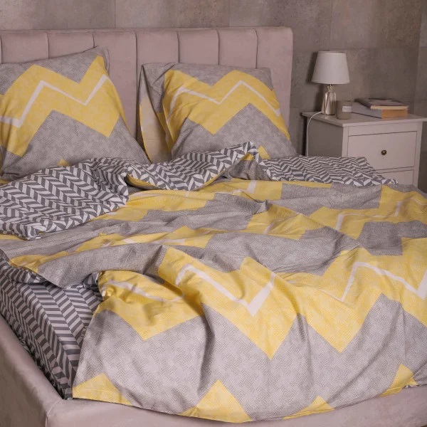 Постільна білизна двоспальне Viluta Сатин Twill 608-2 210х175 см