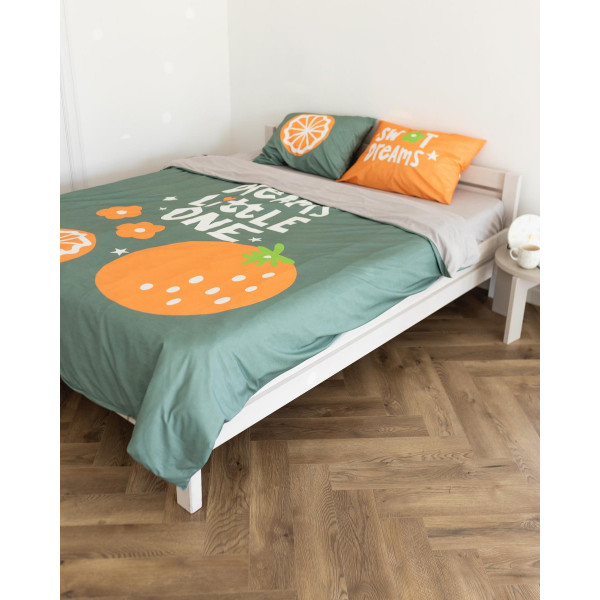 Постільна білизна євро Dushka Home 20895 200х220 см