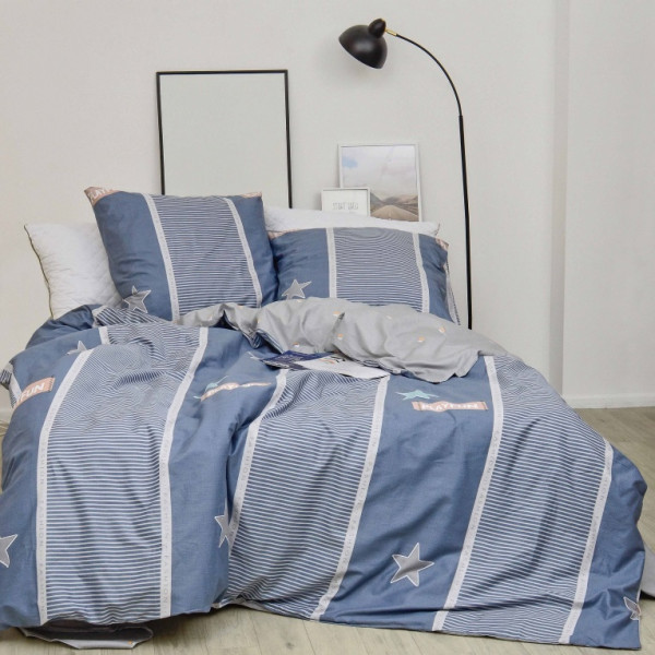 Постільна білизна євро Viluta Сатин Twill 537-E 220х200 см