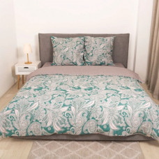 Постільна білизна євро Viluta Сатин Twill 654-E 220х200 см