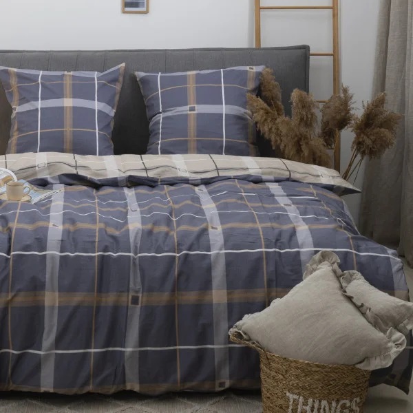 Постільна білизна євро Viluta Сатин Twill 711-E 220х200 см