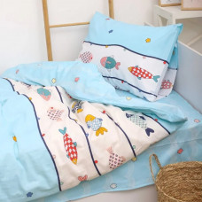 Постільна білизна підліткова Viluta Сатин Twill 6 588-P 210х143 см