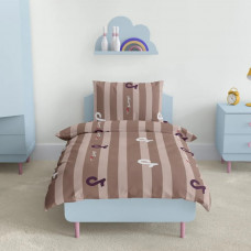 Постільна білизна підліткова ТЕП Soft dreams Тренди 2-04191-29893 150х215 см коричневий