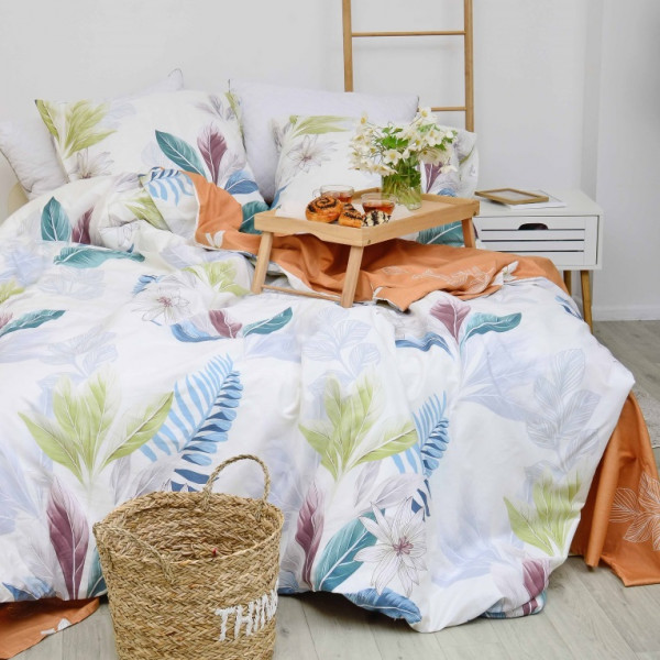 Постільна білизна полуторна Viluta Сатин Twill 544-1-5 210х143 см