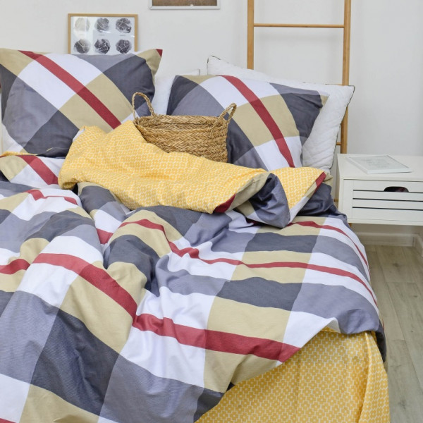 Постільна білизна полуторна Viluta Сатин Twill 546-1-5 210х143 см