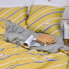 Постільна білизна полуторна Viluta Сатин Twill 549-1-5 210х143 см